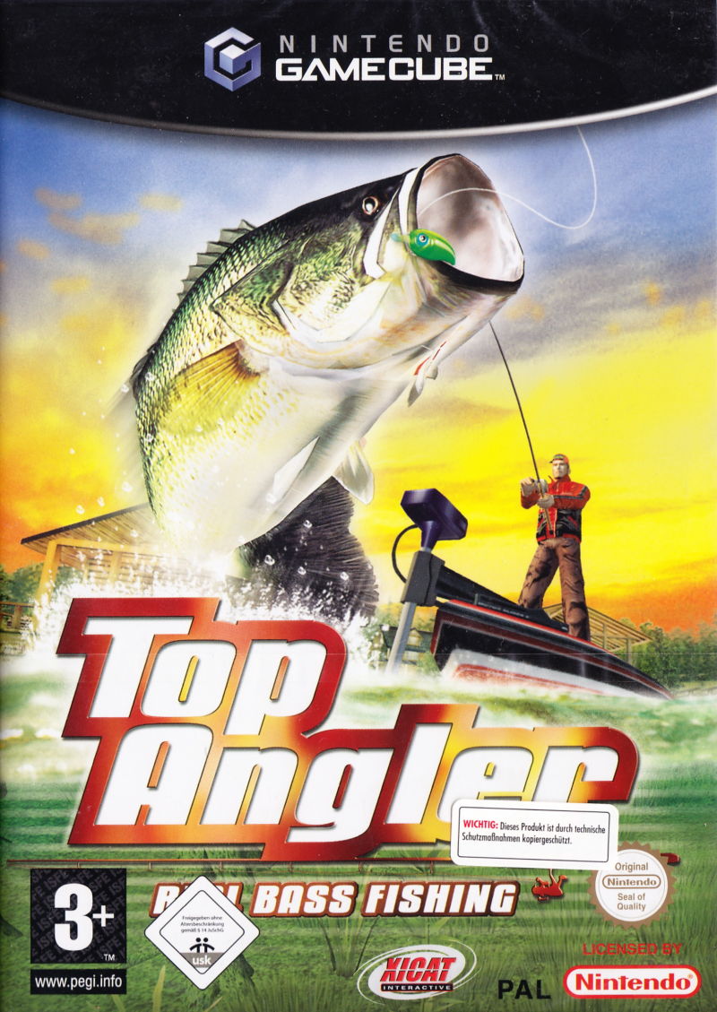 Top Angler Real Bass Fishing (Europe) GameCube GAME ROM ISO