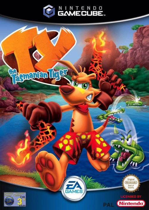 TY The Tasmanian Tiger (Europe) GameCube GAME ROM ISO