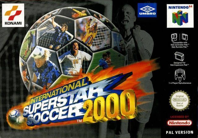 International Superstar Soccer 2000 (USA) Nintendo 64 GAME ROM ISO