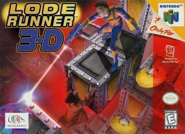 Lode Runner 3-D (Japan) Nintendo 64 GAME ROM ISO