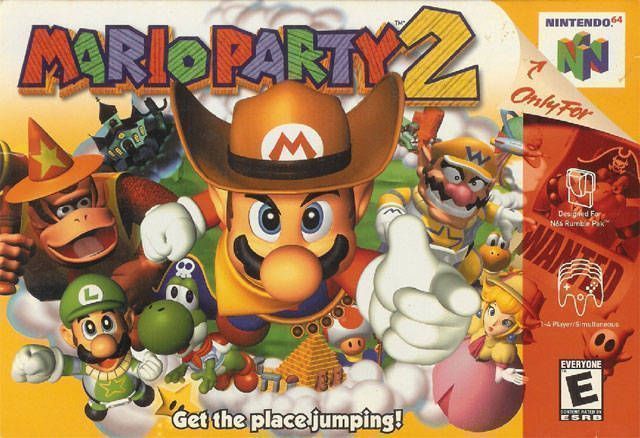 Mario Party 2 (Japan) Nintendo 64 GAME ROM ISO