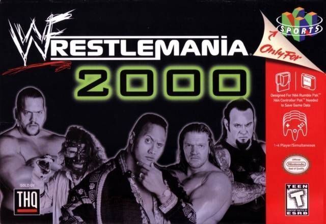 WWF WrestleMania 2000 (Japan) Nintendo 64 GAME ROM ISO