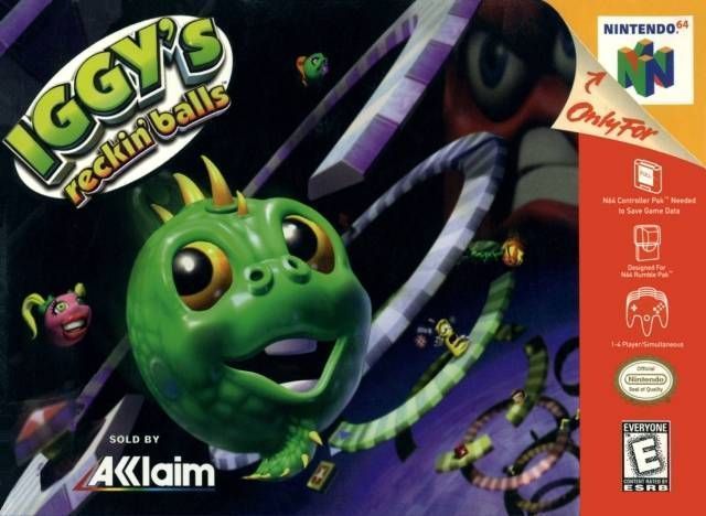 Iggy’s Reckin’ Balls (USA) Nintendo 64 GAME ROM ISO