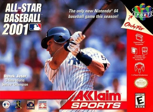 All-Star Baseball 2001 (USA) Nintendo 64 GAME ROM ISO