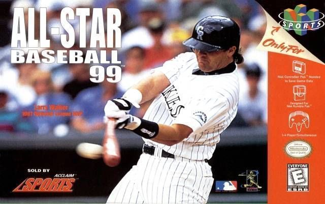 All-Star Baseball ’99 (USA) Nintendo 64 GAME ROM ISO