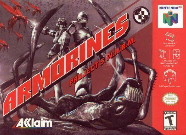 Armorines – Project S.W.A.R.M. (USA) Nintendo 64 GAME ROM ISO