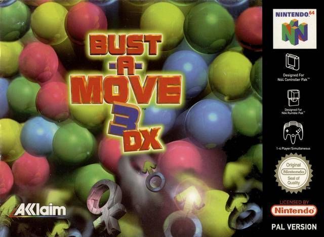 Bust-A-Move 3 DX (Europe) Nintendo 64 GAME ROM ISO