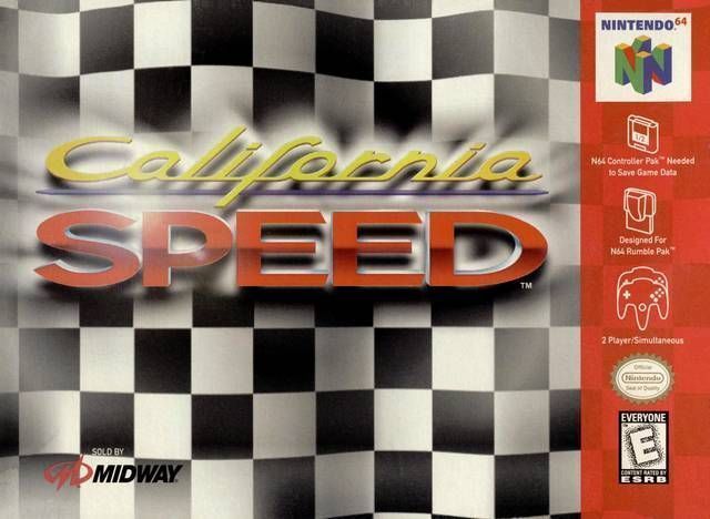 California Speed (USA) Nintendo 64 GAME ROM ISO