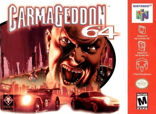 Carmageddon 64 (USA) Nintendo 64 GAME ROM ISO