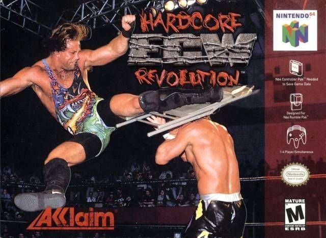 ECW Hardcore Revolution (USA) Nintendo 64 GAME ROM ISO