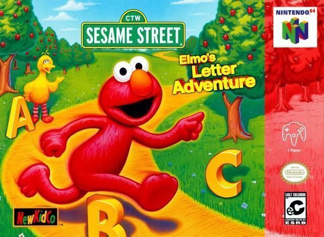 Elmo’s Letter Adventure (USA) Nintendo 64 GAME ROM ISO