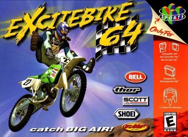 Excitebike 64 (USA) Nintendo 64 GAME ROM ISO