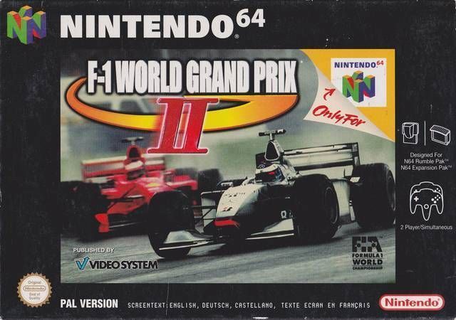 F-1 World Grand Prix II (Europe) Nintendo 64 GAME ROM ISO