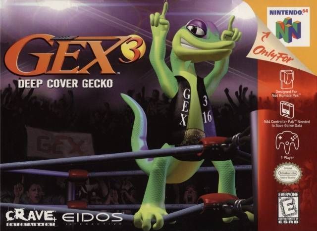 Gex 3 – Deep Cover Gecko (USA) Nintendo 64 GAME ROM ISO