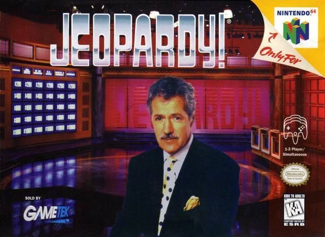 Jeopardy! (USA) Nintendo 64 GAME ROM ISO