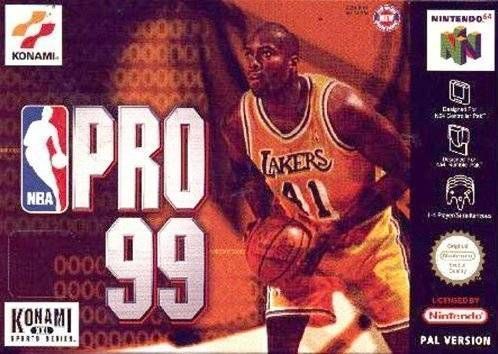 NBA Pro 99 (Europe) Nintendo 64 GAME ROM ISO