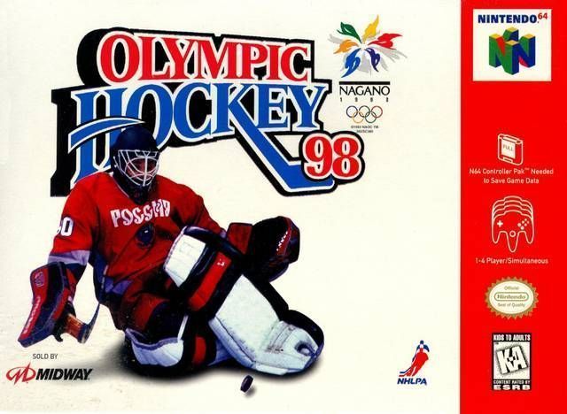 Olympic Hockey Nagano ’98 (USA) Nintendo 64 GAME ROM ISO