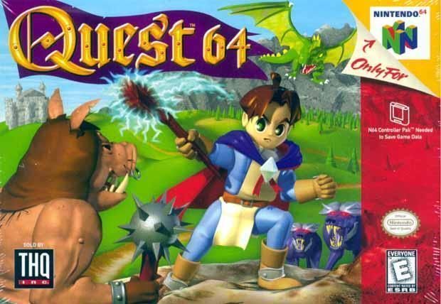 Quest 64 (USA) Nintendo 64 GAME ROM ISO