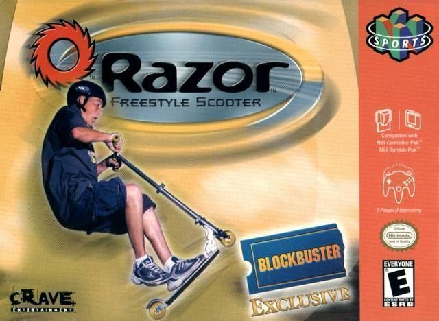 Razor Freestyle Scooter (USA) Nintendo 64 GAME ROM ISO