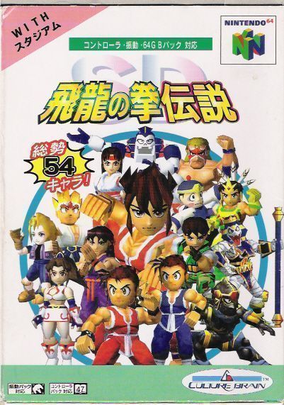 Hiryuu No Ken Twin (Japan) Nintendo 64 GAME ROM ISO