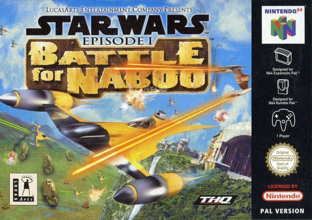 Star Wars Episode I – Battle For Naboo (USA) Nintendo 64 GAME ROM ISO