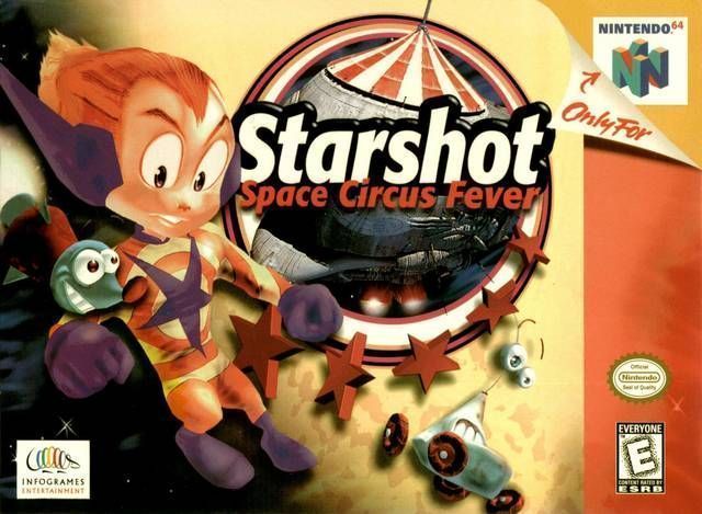 Starshot – Space Circus Fever (USA) Nintendo 64 GAME ROM ISO