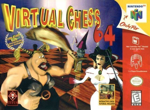 Virtual Chess 64 (USA) Nintendo 64 GAME ROM ISO