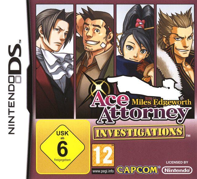 Ace Attorney Investigations – Miles Edgeworth (Europe) Nintendo DS GAME ROM ISO