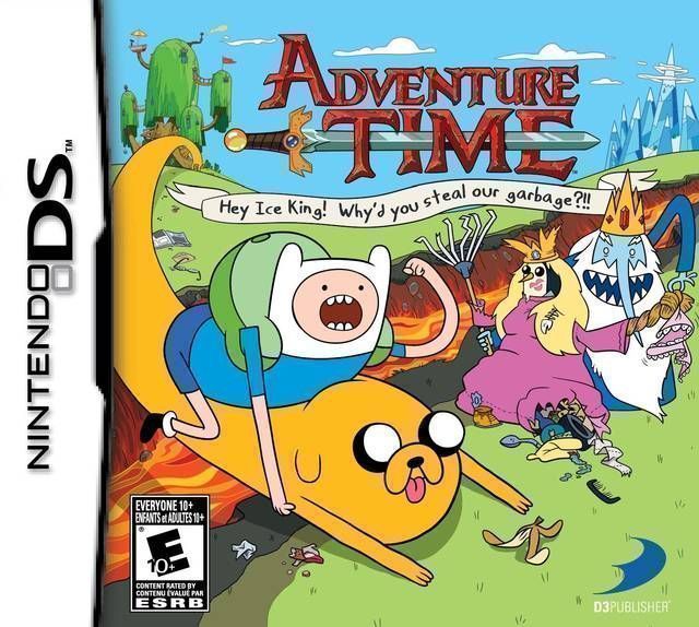 Adventure Time – Hey Ice King! Why’d You Steal Our Garbage!! (USA) Nintendo DS GAME ROM ISO