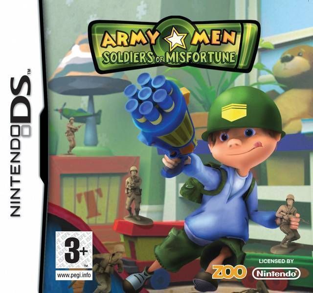 Army Men – Soldiers Of Misfortune (EU) (USA) Nintendo DS GAME ROM ISO