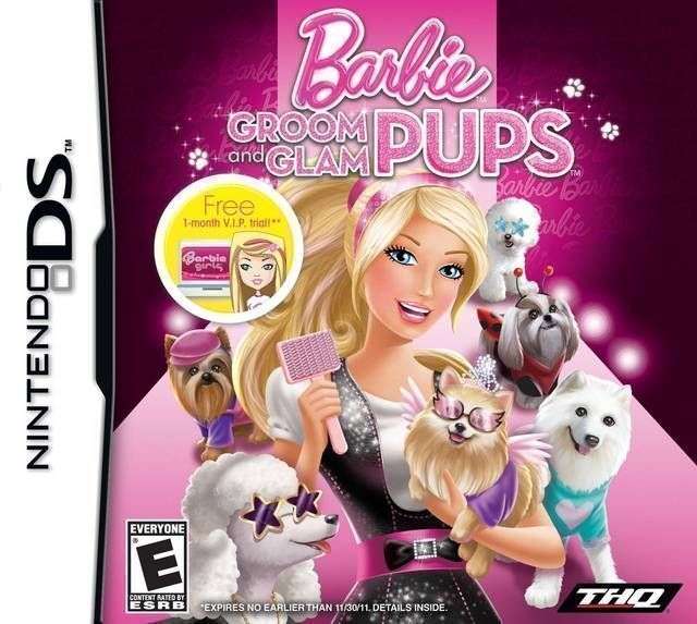 Barbie – Groom And Glam Pups (USA) Nintendo DS GAME ROM ISO