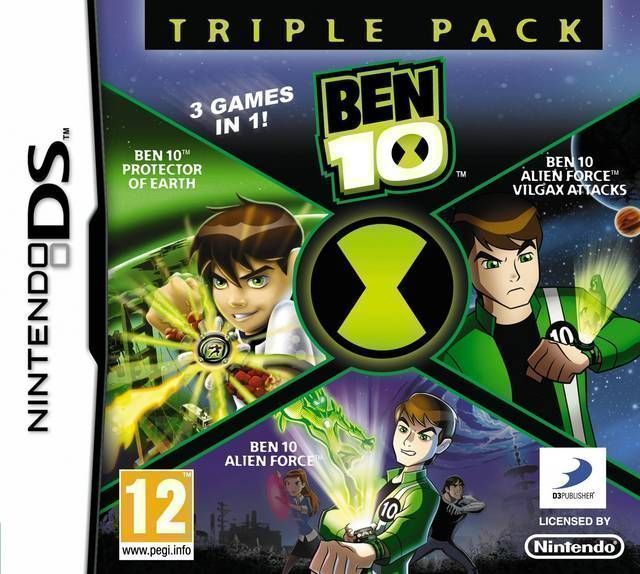 Ben 10 – Triple Pack (Europe) Nintendo DS GAME ROM ISO