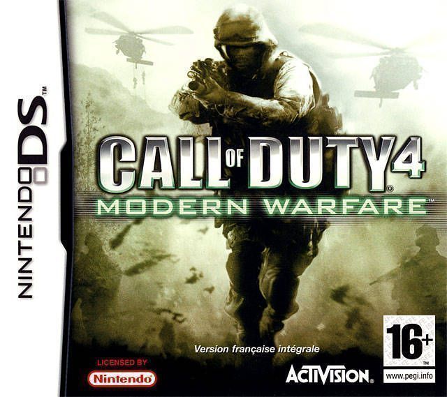 Call Of Duty 4 – Modern Warfare (France) Nintendo DS GAME ROM ISO