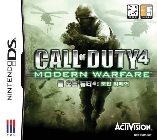 Call Of Duty 4 – Modern Warfare (HMH) (Korea) Nintendo DS GAME ROM ISO