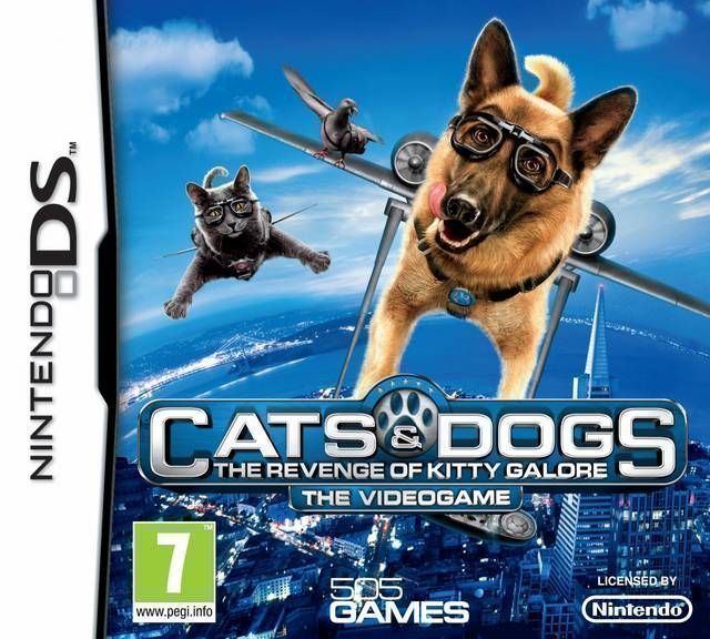 Cat And Dogs – Revenge Of Kitty Galore (Europe) Nintendo DS GAME ROM ISO