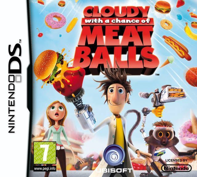 Cloudy With A Chance Of Meatballs (EU) (USA) Nintendo DS GAME ROM ISO