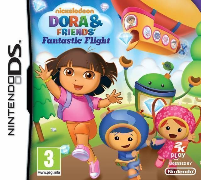 Dora And Friends Fantastic Flight (Europe) Nintendo DS GAME ROM ISO