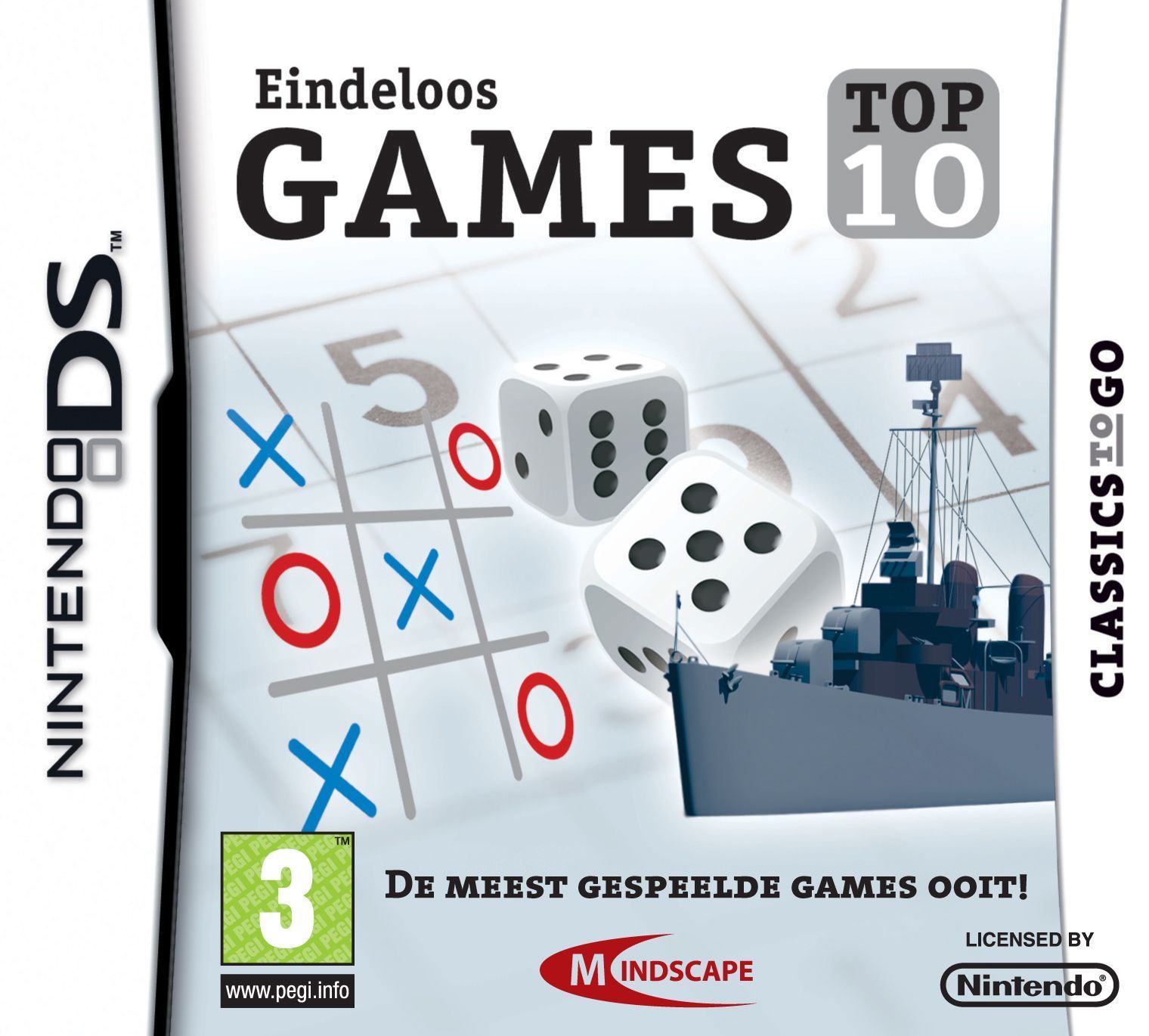 Eindeloos Games Top 10 (N) (USA) Nintendo DS GAME ROM ISO