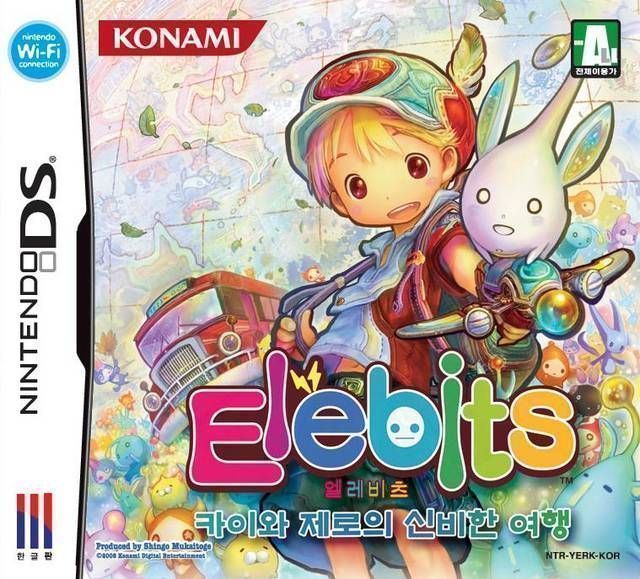 Elebits - The Adventures Of Kai & Zero (CoolPoint) (Korea) Game Cover