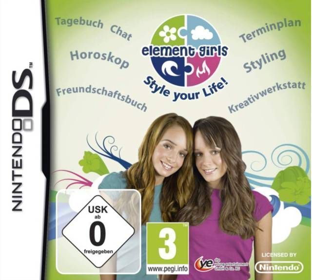 Element Girls (SQUiRE) (Germany) Nintendo DS GAME ROM ISO