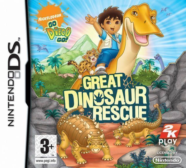 Go, Diego, Go! – Great Dinosaur Rescue (EU) (USA) Nintendo DS GAME ROM ISO