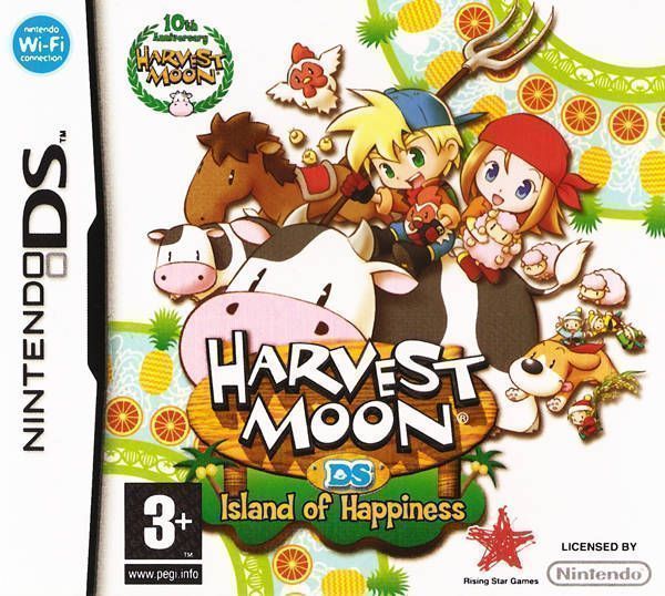 Harvest Moon DS – Island Of Happiness (Europe) Nintendo DS GAME ROM ISO