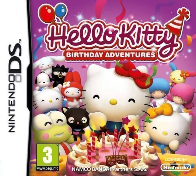 Hello Kitty – Birthday Adventures (Europe) Nintendo DS GAME ROM ISO