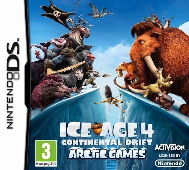 Ice Age 4 – Continental Drift (Europe) Nintendo DS GAME ROM ISO