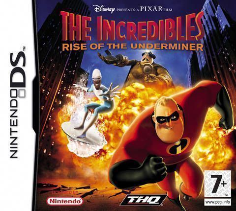 Incredibles – Rise Of The Underminer, The (Sir VG) (Europe) Nintendo DS GAME ROM ISO