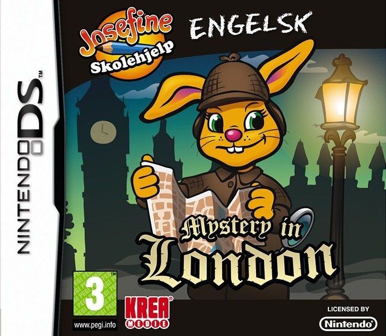 Josefine Skolehjelp – Engelsk – Mystery In London (Europe) Nintendo DS GAME ROM ISO