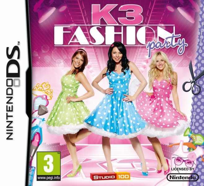 K3 Fashion Party (N) (USA) Nintendo DS GAME ROM ISO