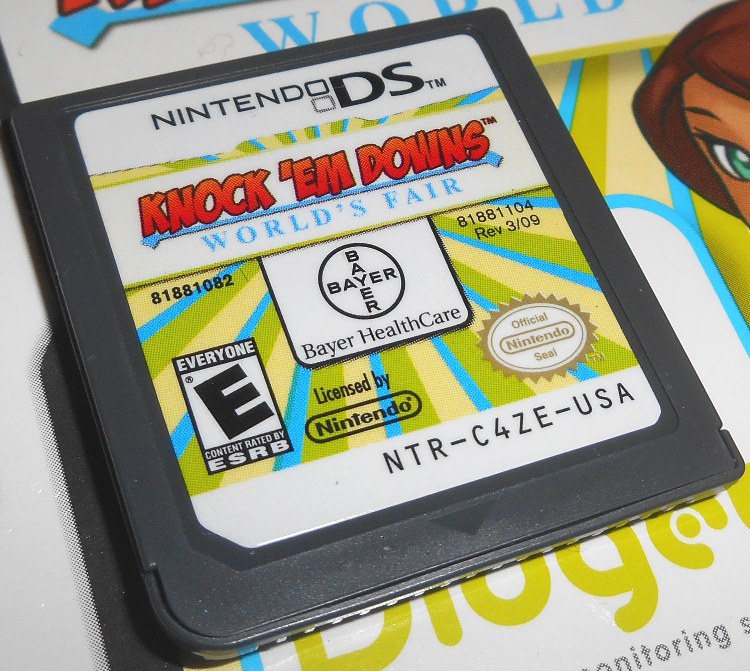 Knock Em Downs Worlds Fair (Europe) Nintendo DS GAME ROM ISO