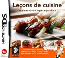 Lecons De Cuisine – Qu’allons-nous Manger Aujourd’hui (v01) (France) Nintendo DS GAME ROM ISO