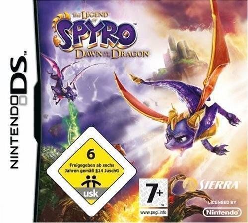 Legend Of Spyro – Dawn Of The Dragon, The (Vortex) (Europe) Nintendo DS GAME ROM ISO